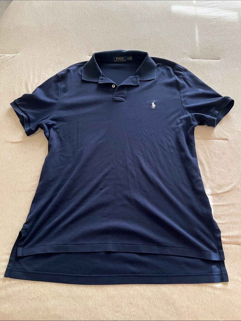 Men’s Blue Collared Polo Shirt